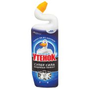 Средство для сантехники/уборки туалета 900 мл, ТУАЛЕТНЫЙ УТЕНОК Супер Сила «Видимый Эффект», 696894