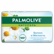 Мыло туалетное 90 г, PALMOLIVE НАТУРЭЛЬ «Экстракт ромашки и витамин Е», баланс и мягкость, 8693495032742