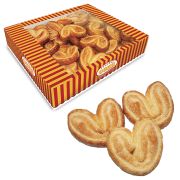 Печенье СЕМЕЙКА ОЗБИ «Мини-плюшки», ушки с сахаром, 500 г, гофрокороб, 990