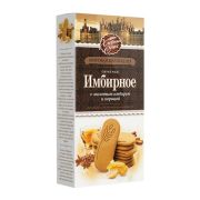 Печенье ХЛЕБНЫЙ СПАС «Имбирное», с молотым имбирем и корицей, 240 г, картонная коробка, 00-2226165
