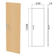 Дверь ЛДСП средняя «Канц», 346х16х1098 мм, цвет бук невский, ДК36.10