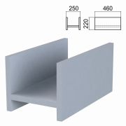 Подставка под системный блок «Арго», 250х460х220 мм, серый