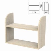 Полка навесная настенная «Арго», 770х290х600 мм, ясень шимо