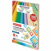 Бумага цветная 10 цветов BRAUBERG «MULTICOLOR» А4, 80 г/м2, 100 л., (10 цв. x 10 л.), 115350