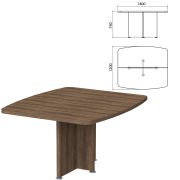 База стола для переговоров «Приоритет», 1400х1200х750 мм, лагос (КОМПЛЕКТ)