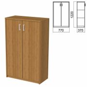 Шкаф закрытый «Арго», 770х370х1220 мм, орех (КОМПЛЕКТ)