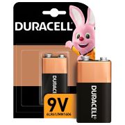 Батарейка Duracell Basic MN1604 (6LR61) 9V Крона, алкалиновая, 1BL