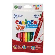 Фломастеры Carioca «Joy», 12цв., смываемые, картон, европодвес