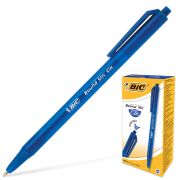 Ручка шариковая автоматическая Bic «Round Stic Clic» синяя, 1,0мм