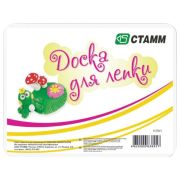 Доска для лепки СТАММ, А5, пластиковая, белая
