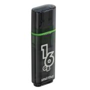 Память Smart Buy «Glossy»  16GB, USB 2.0 Flash Drive, черный