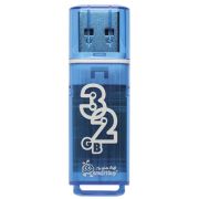 Память Smart Buy «Glossy»  32GB, USB 2.0 Flash Drive, голубой