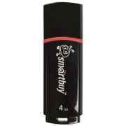 Память Smart Buy «Crown»  4GB, USB 2.0 Flash Drive, черный