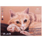 Планшет для пастелей, 15л., А3 Лилия Холдинг «Теплые цвета», 160г/м2, 5 цветов, холст