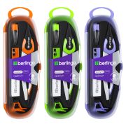 Готовальня Berlingo «Optimum», 5 предметов, циркуль 135мм, пластиковый футляр