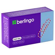 Скрепки 28мм, Berlingo «Зебра», 100шт., цветные, карт. упаковка