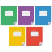 Тетрадь для прописей 12л., частая косая линия ArtSpace «Однотонная. С уголком»