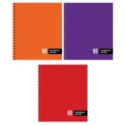 Тетрадь 60л., А5, клетка на гребне ArtSpace «Моноколор. Офис»