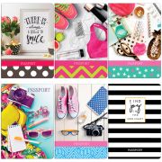 Обложка для паспорта OfficeSpace фотопечать, ПВХ, «Style» ассорти