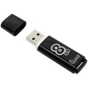 Память Smart Buy «Glossy»  8GB, USB 2.0 Flash Drive, черный