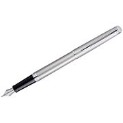 Ручка перьевая Waterman «Hemisphere Stainless Steel PT» синяя, 0,8мм, подарочная упаковка