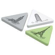 Ластик Berlingo «Triangle XL», треугольный, термопластичная резина, 55*55*9мм