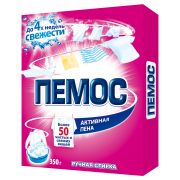 Порошок для ручной стирки Пемос «Активная Пена», 350г