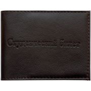 Обложка для студенческого билета ОfficeSpace кожа тип 1, (черный, бордо)