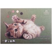 Планшет для пастелей, 15л., А4 Лилия Холдинг «Теплые цвета», 160г/м2, 5 цветов, холст