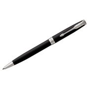 Ручка шариковая Parker «Sonnet Matte Black СT» черная, 1,0мм, поворот., подарочная упаковка
