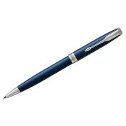Ручка шариковая Parker «Sonnet Subtle Blue CT» черная, 1,0мм, поворот., подарочная упаковка