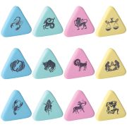 Ластик Berlingo «Horoscope», треугольный, натуральный каучук, 35,7*35,7*9мм