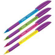 Ручка шариковая Berlingo «Triangle 110 Color» синяя, 0,7мм, грип, корпус ассорти