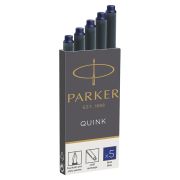 Картриджи чернильные Parker «Cartridge Quink» синие, 5шт., картонная коробка