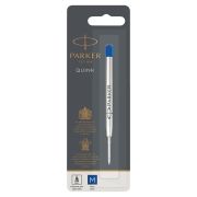Стержень шариковый объемный Parker «QuinkFlow Ball Point» синий, 98мм, 1,0мм, метал. корпус, блистер