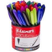 Ручка шариковая Luxor «Focus Icy» ассорти, 1,0мм