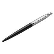 Ручка шариковая Parker «Jotter Bond Street Black CT» синяя, 1,0мм, кнопочн., подарочная упаковка