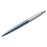 Ручка шариковая Parker «Jotter Waterloo Blue CT» синяя, 1,0мм, кнопочн., подарочная упаковка
