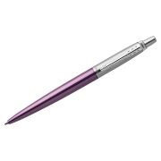 Ручка шариковая Parker «Jotter Victoria Violet CT» синяя, 1,0мм, кнопочн., подарочная упаковка