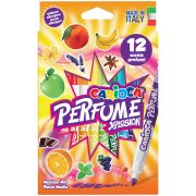 Фломастеры Carioca «Perfume Xplosion», 12цв., ароматизированные, смываемые, картон, европодвес