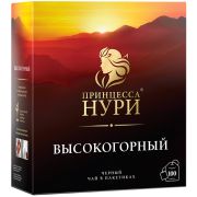 Чай Принцесса Нури «Высокогорный», черный, 100 пакетиков по 2г
