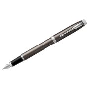 Ручка перьевая Parker «IM Dark Expresso CT» синяя, 0,8мм, подарочная упаковка