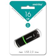Память Smart Buy «Paean»  16GB, USB 2.0 Flash Drive, черный