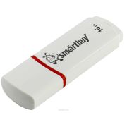 Память Smart Buy «Crown»  16GB, USB 2.0 Flash Drive, белый