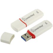 Память Smart Buy «Crown»  64GB, USB 2.0 Flash Drive, белый