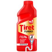 Средство для устранения засоров Tiret «Turbo», гель, 500мл