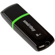 Память Smart Buy «Paean»  8GB, USB 2.0 Flash Drive, черный