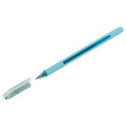 Ручка шариковая Uni «Jetstream SX-101-07FL» синяя, 0,7мм, грип, бирюзовый корпус