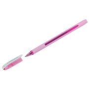 Ручка шариковая Uni «Jetstream SX-101-07FL» синяя, 0,7мм, грип, розовый корпус
