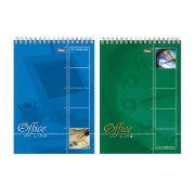 Блокнот А5 145х205 мм, 60 л., спираль, картон, жесткая подложка, клетка, HATBER, «Office Line», 60Б5B1сп, B014042
